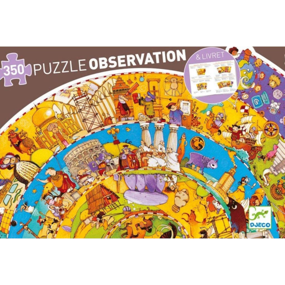 Puzzle Observation La Storia Djeco – 350 pezzi