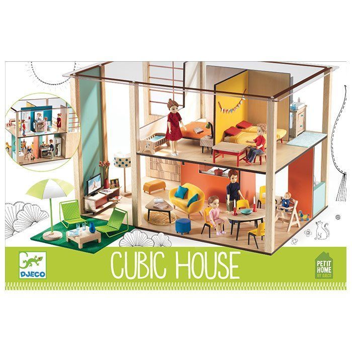 Casa delle Bambole Cubic House Djeco